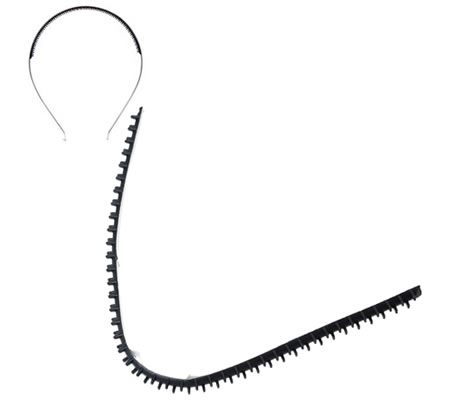 17 cm Rubber voor diademen