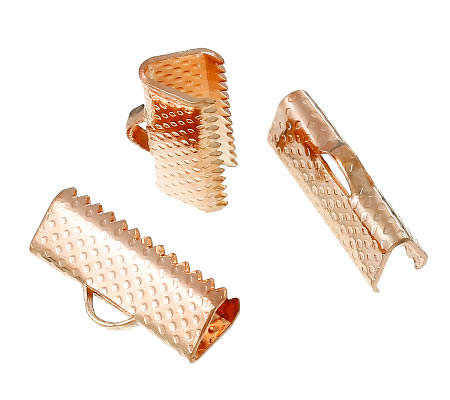 2x Koordklem RoseGold