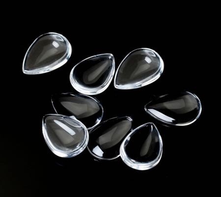 Glazen Cabochon 18 x 25 mm Druppel