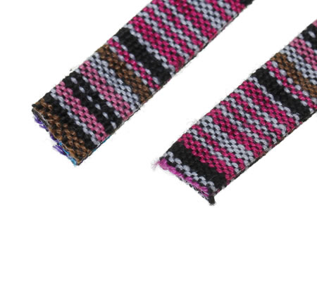 50 cm Platte band gekleurd 11 mm