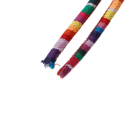 250 cm meter nylon koord gekleurd