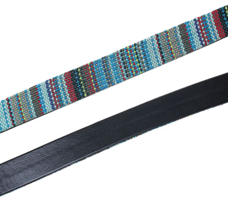 50 cm Platte band gekleurd 12 mm