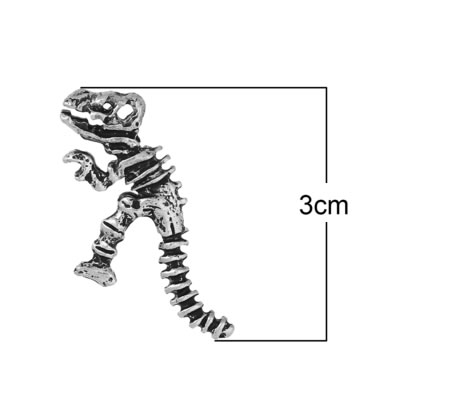 1x Bedeltje Dinosaurus Skelet