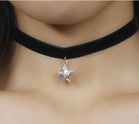 1 Meter Fluwelen Velours Band Zwart 13 mm