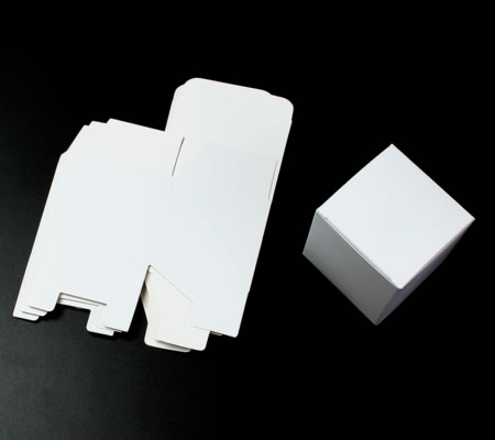 Display sieraden vouwdoosje - Wit