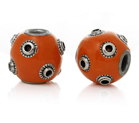 Indonesia Kraal Oranje 14 mm