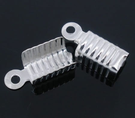 Koordklem Donker Zilver