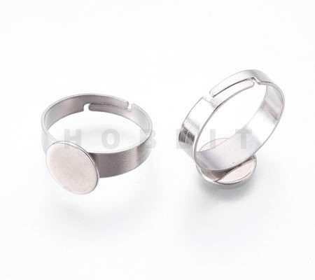 1x Basis plakring RVS