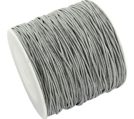 74 meter Wax Koord Katoen Licht Grijs