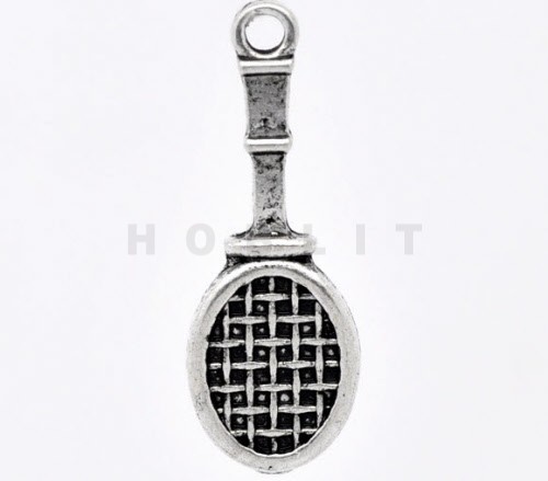 Bedel Tennisracket Donker Zilver