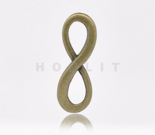 Infinity connector Brons