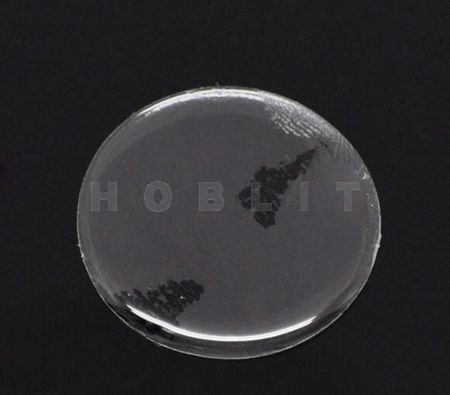 Transparant Hars Sticker Rond 18mm