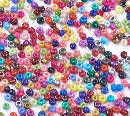 10 gram Rocailles baking painted mix 2mm