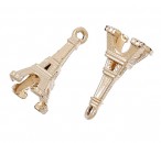 1x Bedeltje Parijs RoseGold