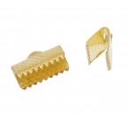 1x Koord Klem Goudkleurig