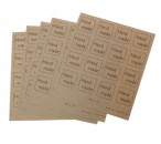 1x Velletje Handmade met 16 stickers