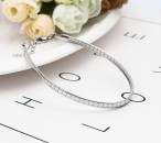 1x Armbandje RVS 18.5 cm