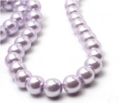 Snoertje Glasparel 8 mm Pastel Lila