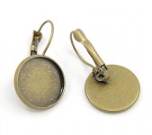 Cabochon oorbelhaakjes