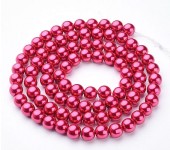 Glasparel Snoertje 10 mm Donker Fuchsia