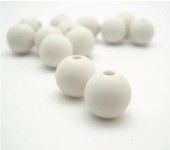 25x Acryl Mat Wit 10 mm