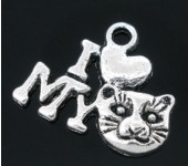 1x Bedel Kat "I Love My Cat"