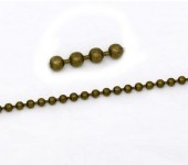 Ballchain Brons 2.4 mm