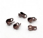 10x Kalot Roodkoper met zijopening