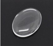 Glazen Cabochon 18 x 13 mm Ovaal