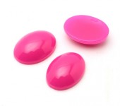 1x Cabochon Acryl Fuchsia