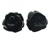 1x Roosje Cabochon Zwart