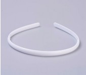 1x Acryl diadeem Wit breedte 11 mm