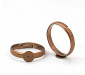 1 stuks plakring Rood Koper