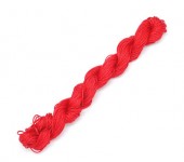 Bosje nylon koord 1 mm Rood