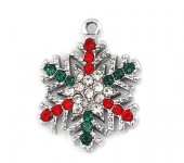 1x Kerst Bedel Rood/Groen