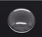 1 stuks glazen cabochon 30 mm
