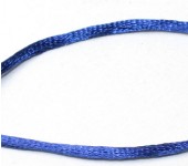 1 Meter nylon soepel vallend koord Blauw