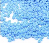 20 gram Rocailles 4 mm zijdeglans Blauw