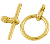 3x Kapittel slotjes Antiek Goudkleurig