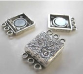 1x Luxe 3-rij magneetslot