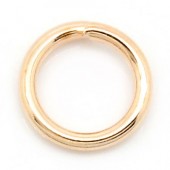 50 stuks Open ring RoseGold 6 mm