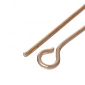 50x Kettelstiften RoseGold 30 mm