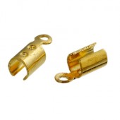 10x koordklem goudkleurig