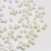 50 gram Rocailles 3 mm blokjes Wit