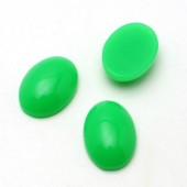 1x Cabochon Acryl Groen