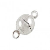 1 stuks magneetslot donker zilver