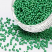 20 gram Rocailles Groen 2mm