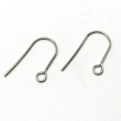 1 paar Roestvrijstalen (304) oorbelhaakjes