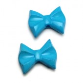 1x Kraal Strikje Blauw