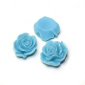 1x Roosje Cabochon Licht Blauw